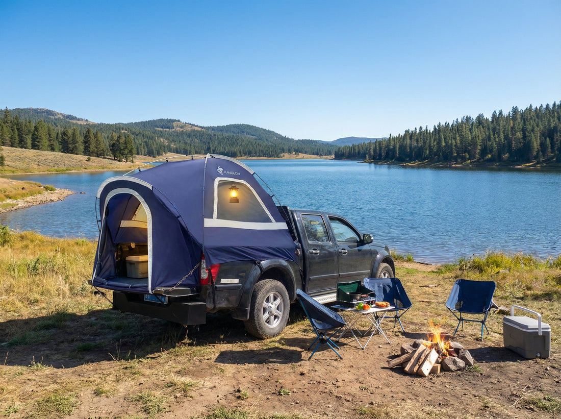 Say Goodbye to Sleeping on the Ground! Pickup Truck Bed Tent Camping Experience & Top Product Reviews